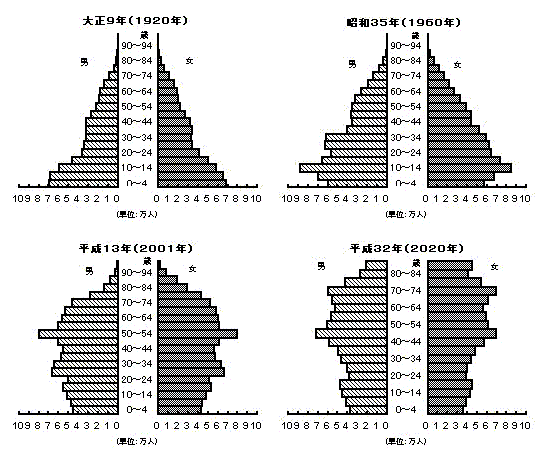図３ 人口ピラミッド
