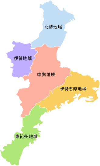 三重県地図