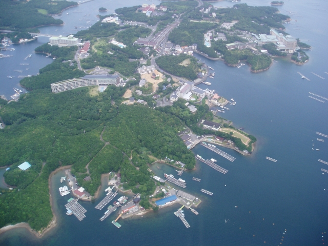 賢島港の全景写真