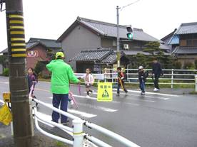 交通安全活動の様子