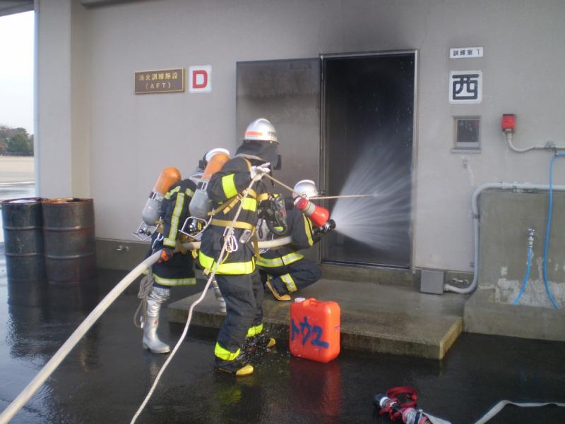 消防活動訓練
