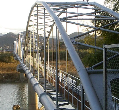 雲出川水管橋の画像