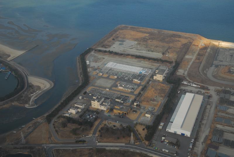雲出川左岸浄化センター航空写真