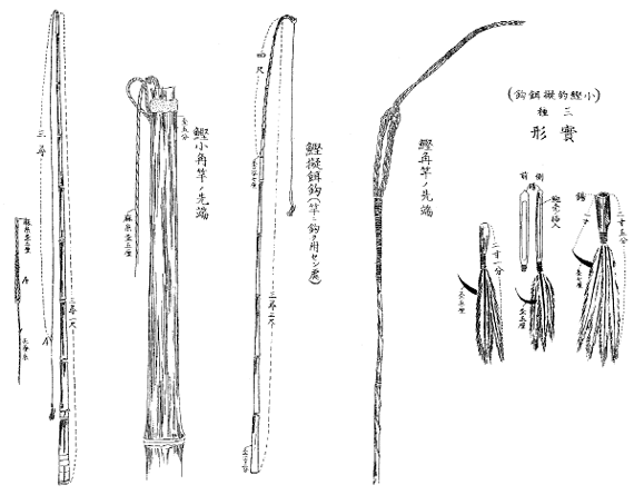 カツオ釣り具の図