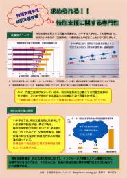 求められる！！特別支援に関する専門性