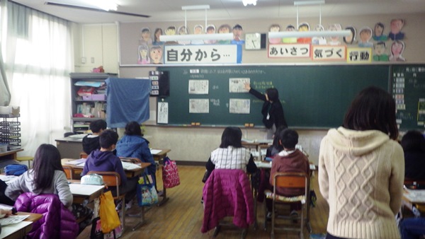 学校訪問（伊賀市立柘植小学校）