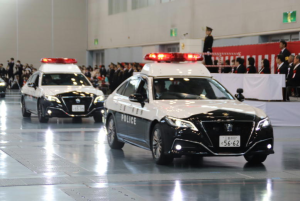 パトカー出動の写真