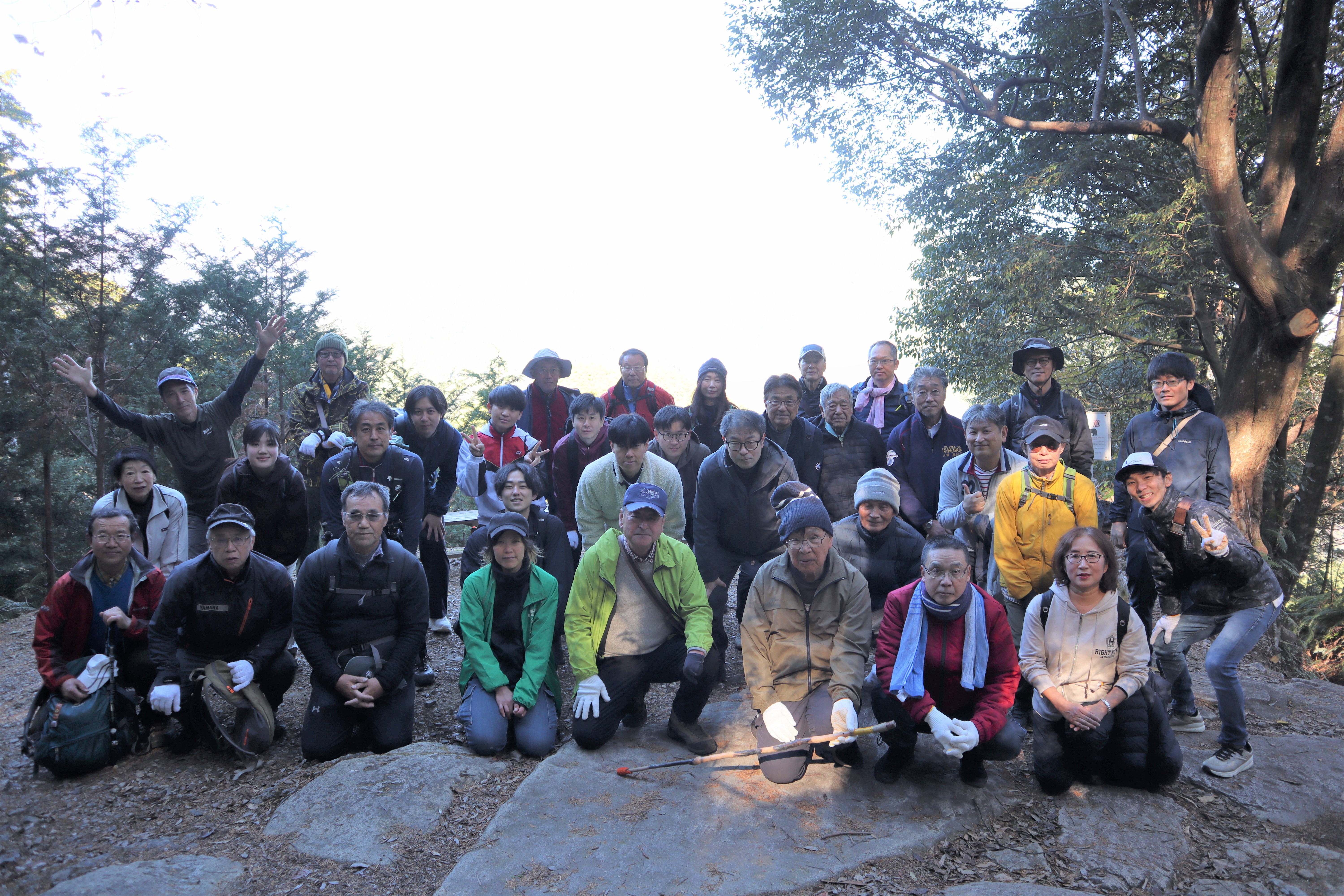 集合写真（馬越峠）