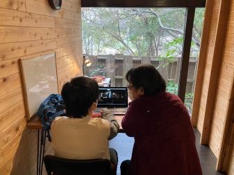 写真:フリースクールの様子