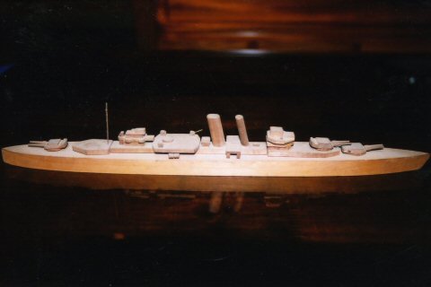米軍艦モデル写真