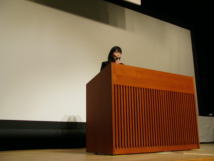 ゲストスピーチ （長谷川聡子さん）の写真