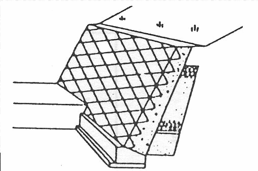 練り積造擁壁の絵