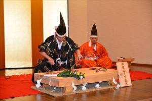 四條流庖丁儀式