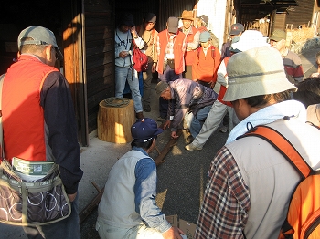 林業道具の説明