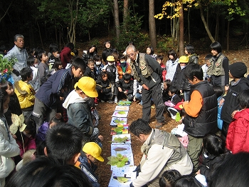 森林の活動体験教室