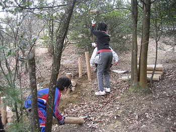 学校林整備