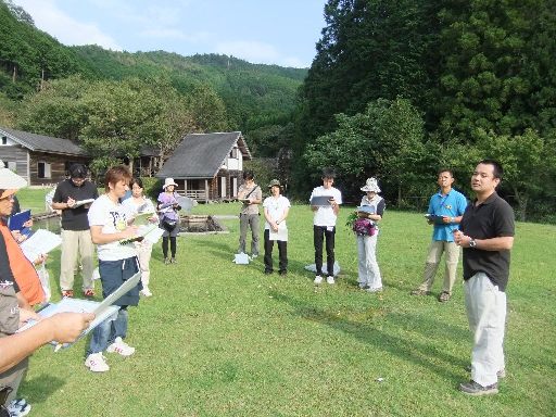 実地踏査の様子