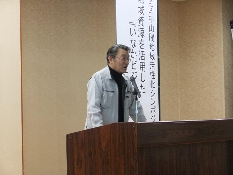 大山田農林業公社　三苫氏