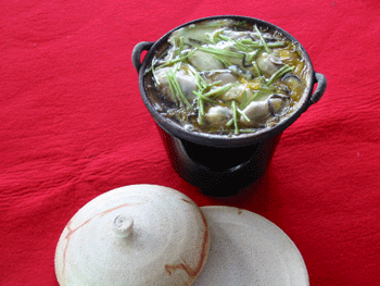 カキ柳川鍋