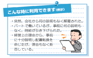 解雇、時給引き下げ、配転等