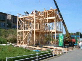 【「三重の木」を使った住宅建設