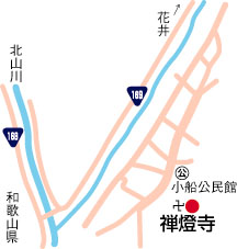 禅燈寺周辺地図