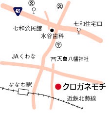 芳ヶ崎（はがさき）のクロガネモチ周辺地図