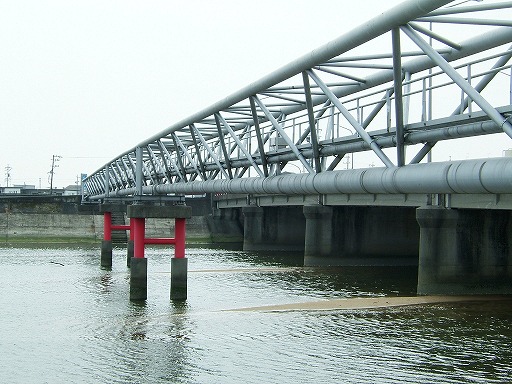 安濃川水管橋の画像