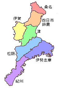 三重県地図