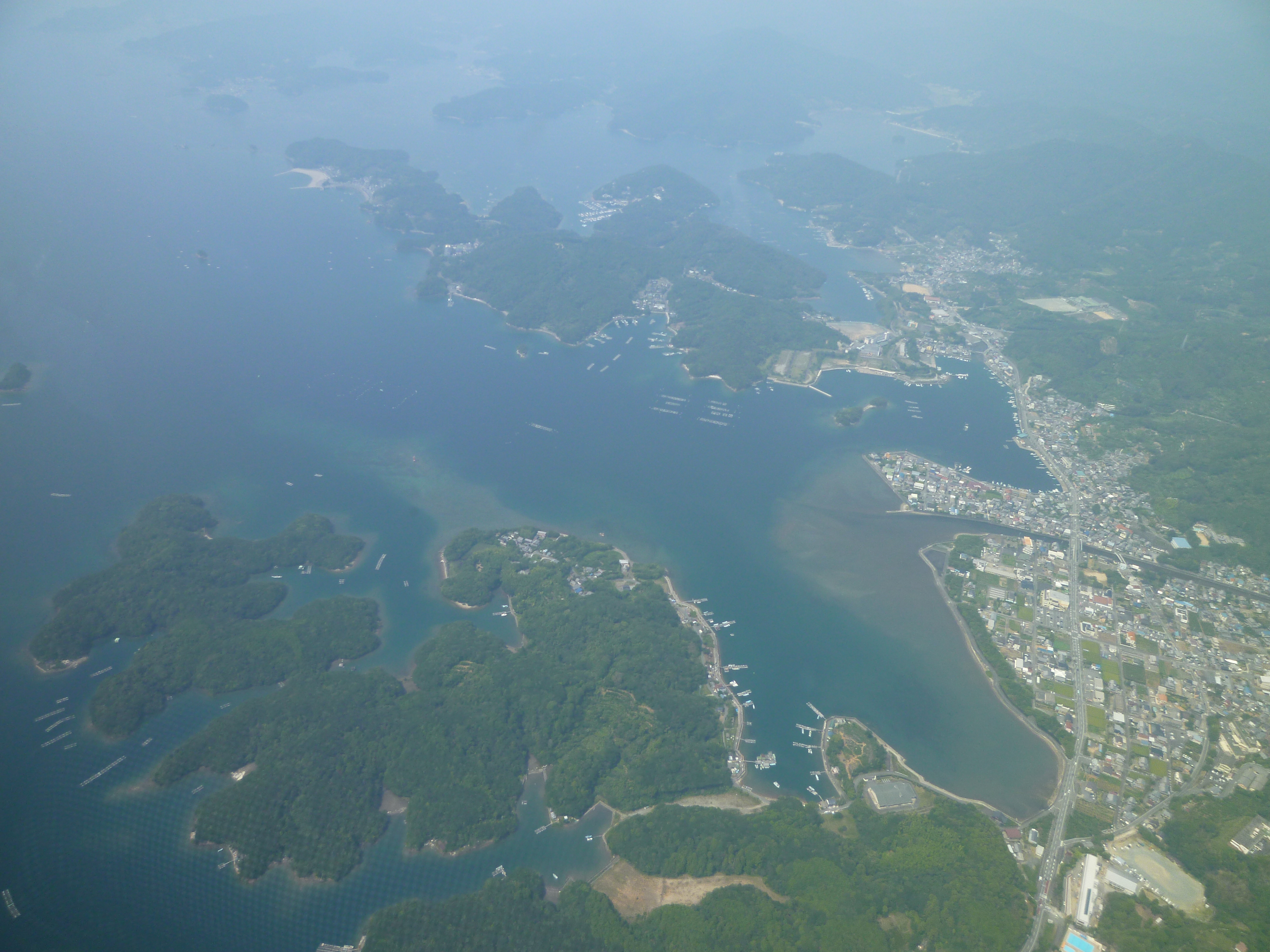 五ヶ所港の全景写真