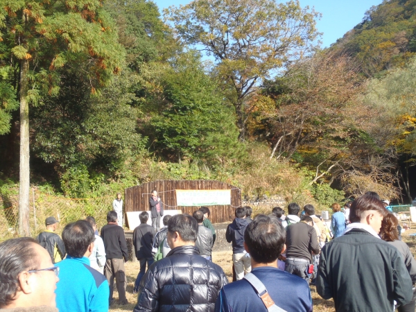 足立会長(シャープ(株))のあいさつ