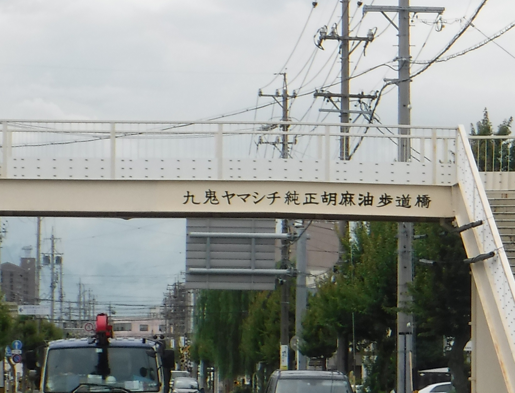 蔵町歩道橋近景