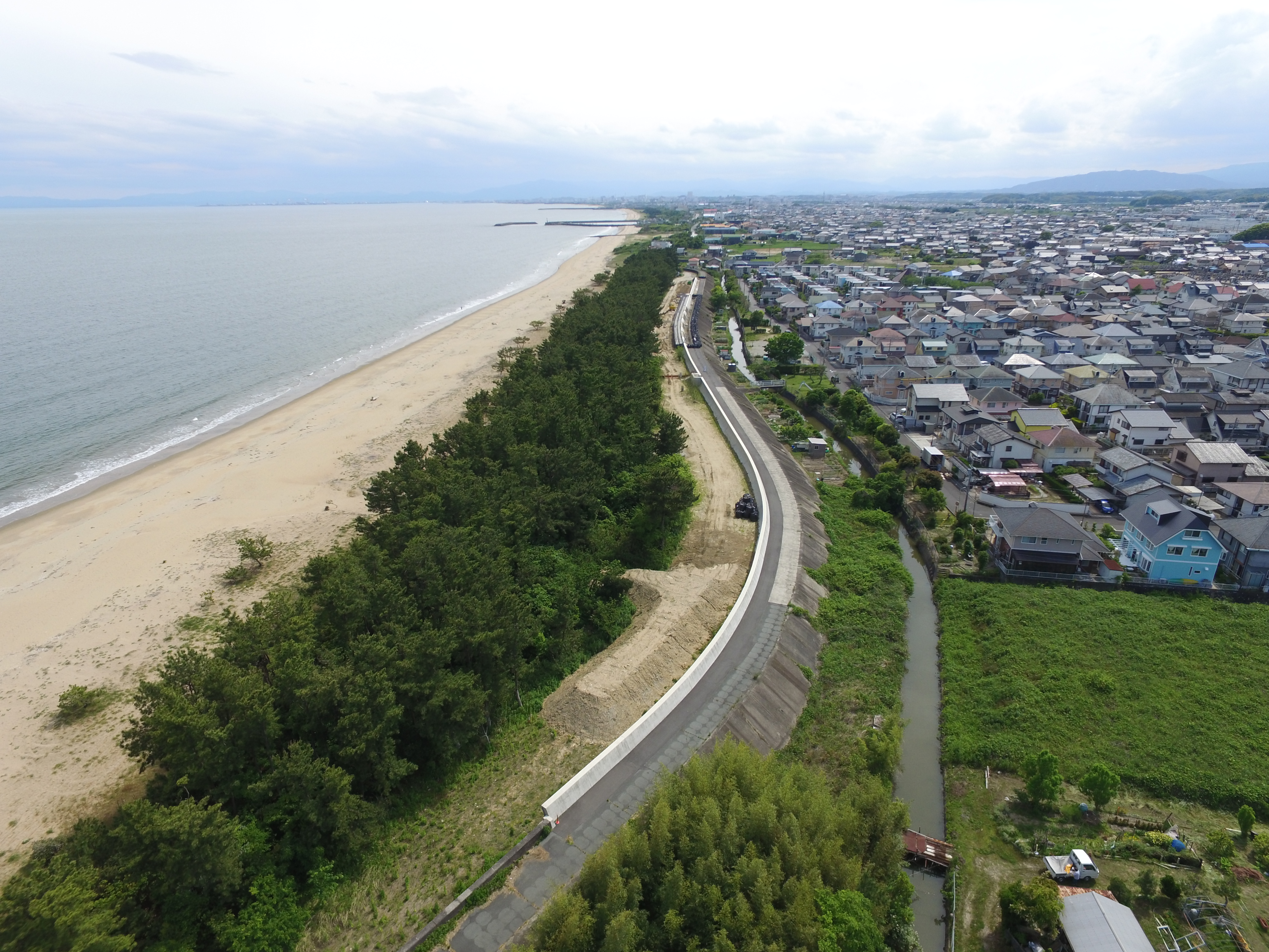 上野地区海岸の写真