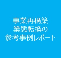 事業再構築・業態転換の参考事例レポート