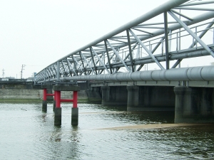 安濃川水管橋
