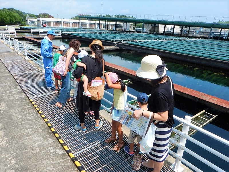 浄水場見学