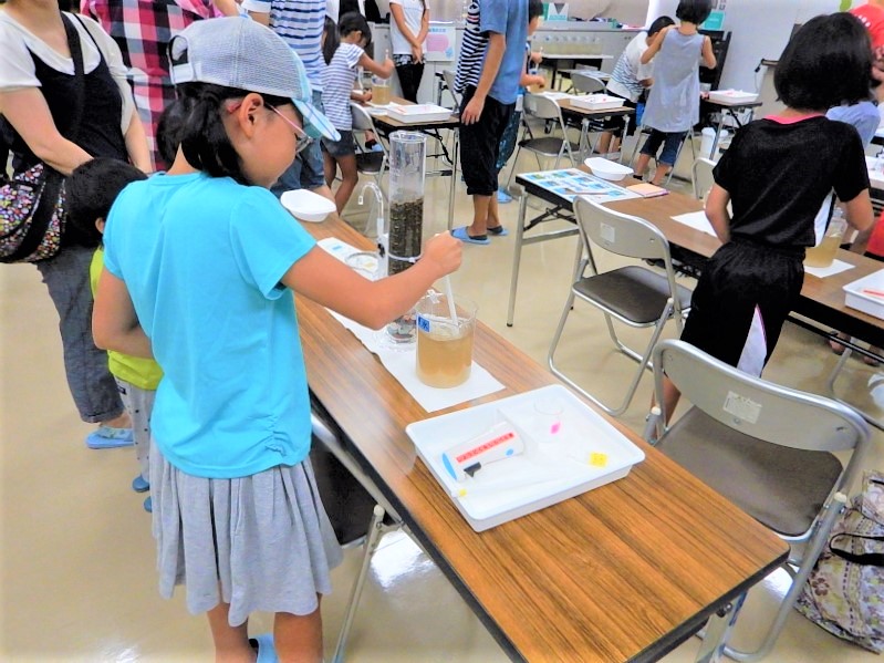 浄水場見学