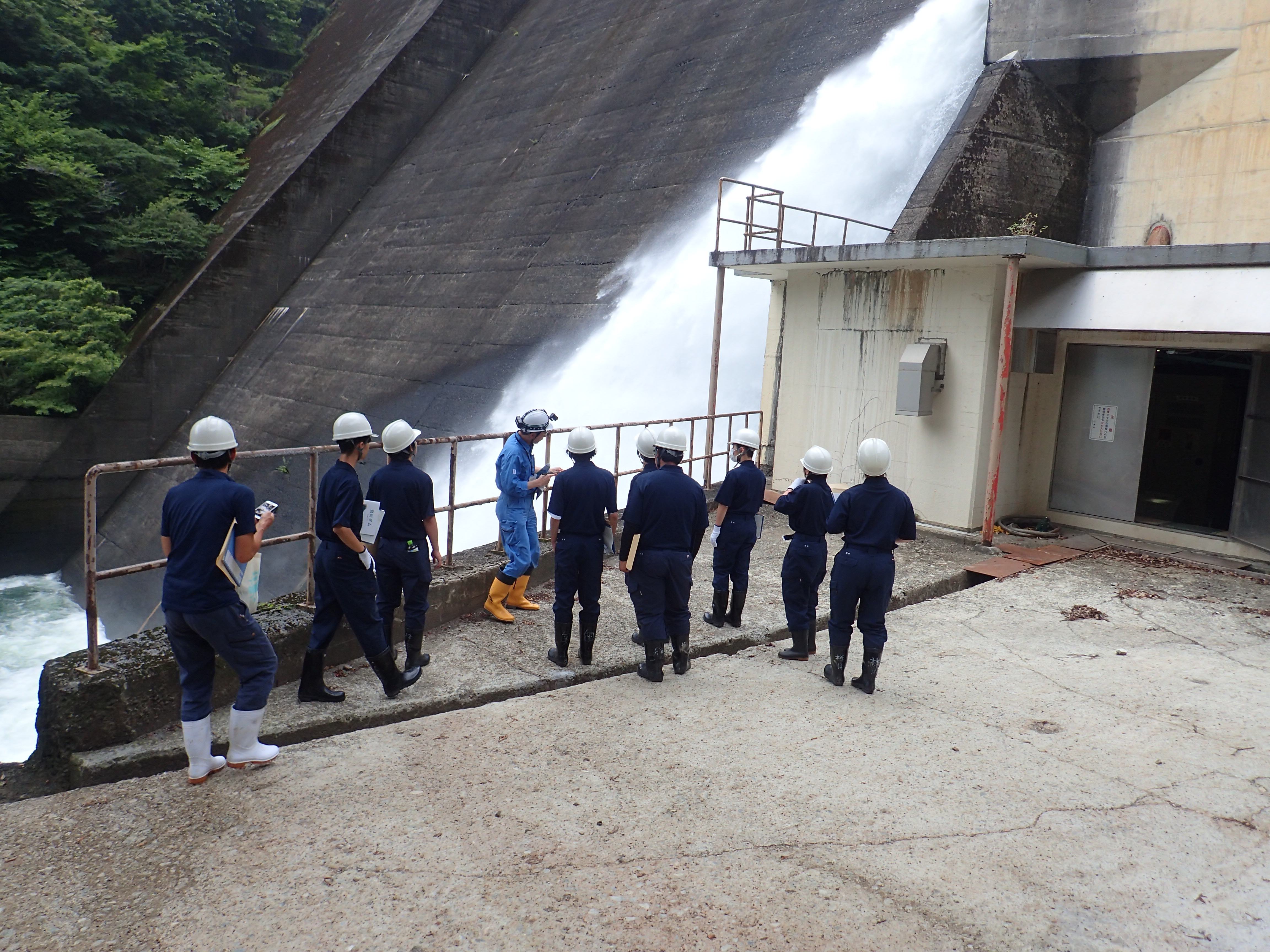 Ｒ７宮川ダム見学２