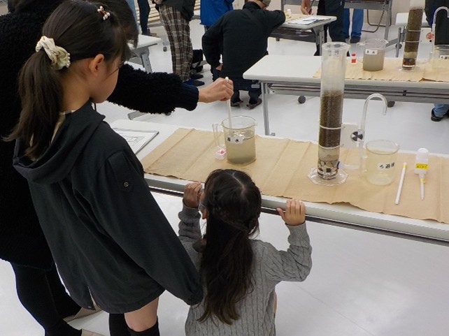 水処理実験（播磨浄水場）