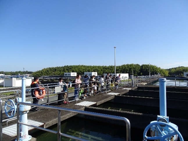 浄水場施設見学（多気浄水場）