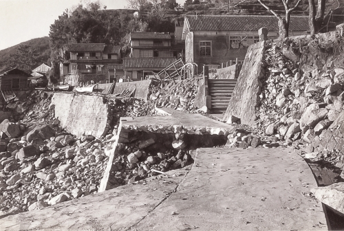 写真：1959年 甚大な被害をもたらした伊勢湾台風①