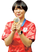 ゲスト:ふじなみあかり選手(レスリング) 写真