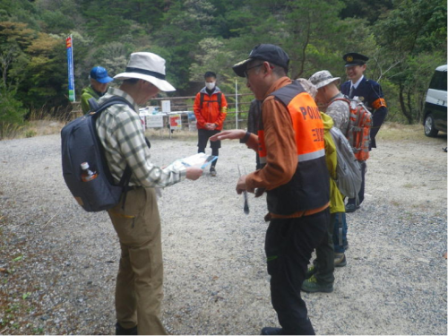写真:山岳遭難防止広報啓発
