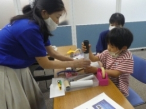 R7:天体望遠鏡作りの様子1