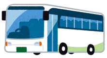 イラスト:観光バス