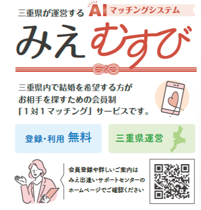 「みえむすび」チラシ
