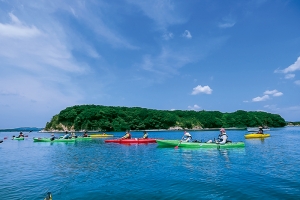 伊勢志摩の海とシーカヤック