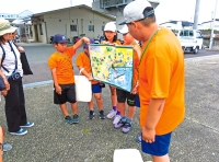 「ふるさと探求!国立公園教室」の様子
